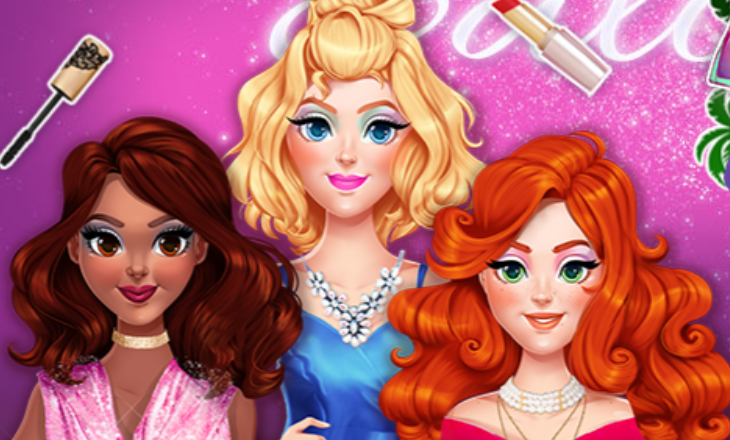 barbie princess makeup games play online